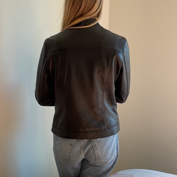 BRAND NEW GENUINE LEATHER JACKET - Picture 3 of 3